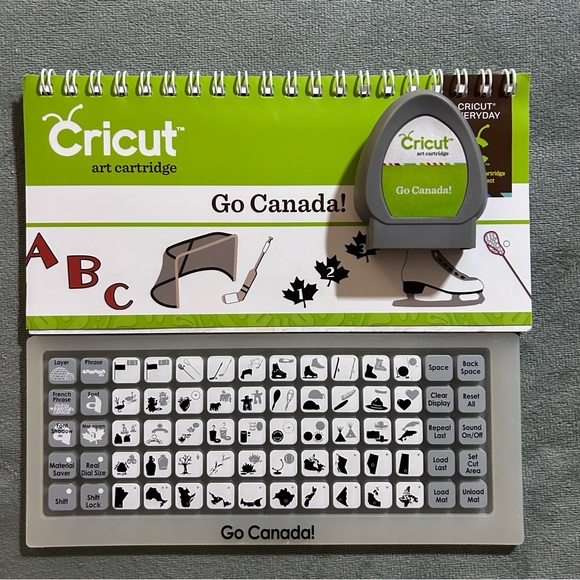 Cricut Go Canada shapes and font - Picture 1 of 16